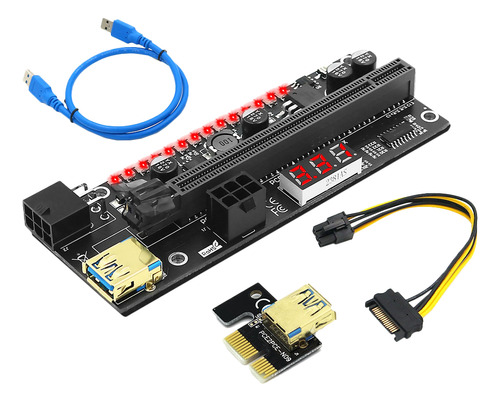 Extensor De Tarjeta Pci-e Riser Riser 1x A 16x