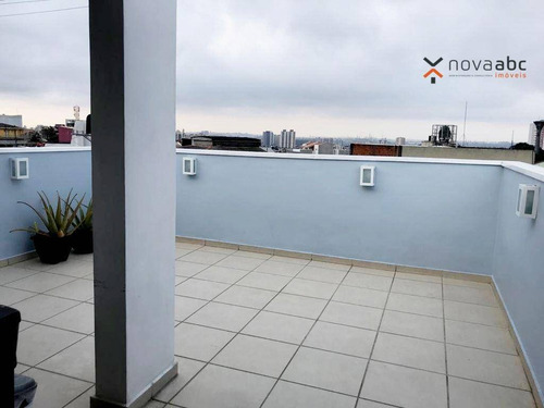 Imagem 8 de 17 de Cobertura À Venda, 92 M² Por R$ 375.000,00 - Jardim Do Estádio - Santo André/sp - Co1131