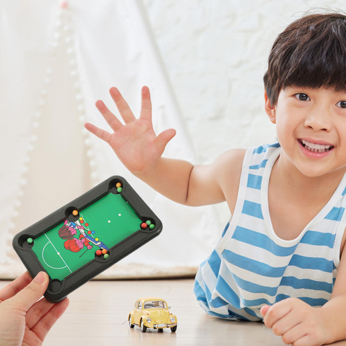 Juego De Minimesa De Billar De 4 Juegos Para Niños Y Adultos