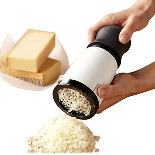 Imagen 1 de 9 de Rallador Para Queso Manual Giratorio Pasta Lasaña Pizza
