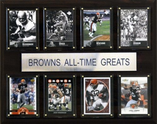 Nfl Cleveland Browns Placa De Los Grandes De Todos Los Tiemp