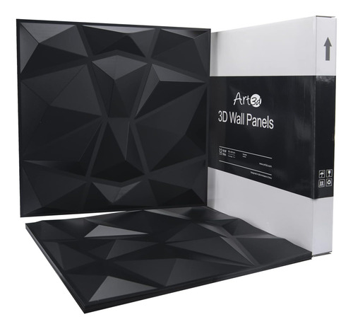 Revestimiento Con Textura 3d Para Pared 12 Unidades