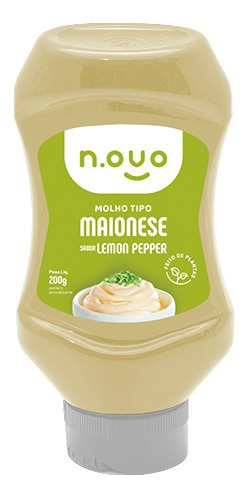 Molho Tipo Maionese Sabor Lemon Pepper N.ovo 195g