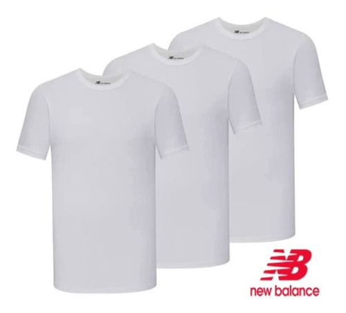 Franela 3-pack New Balance Camisa Camiseta Franelilla 