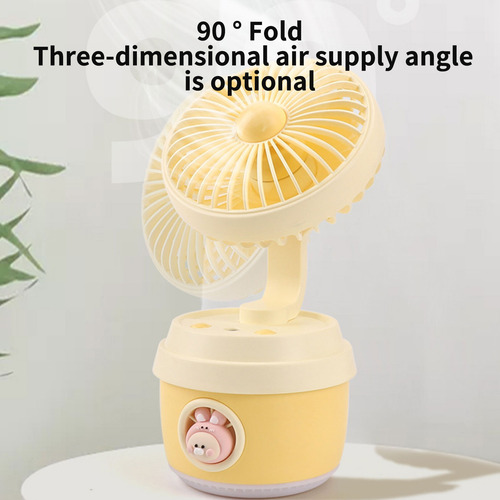 Ventilador Portátil J Recargable Con Refrigeración Por Agua
