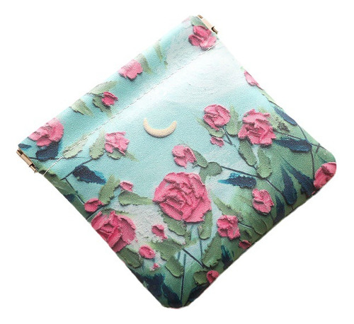 Mini Cosmetic Bag Leather Pattern