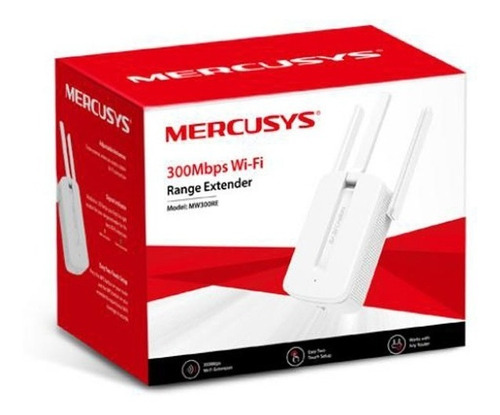Imagen 3 de 4 de Extensor Repetidor Internet Wifi Mercusys 3 Antenas Mw300re