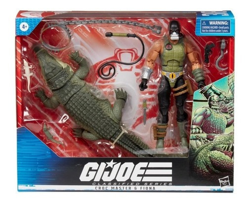 G.i. Joe Classified Series Croc Master Figura Gi Joe