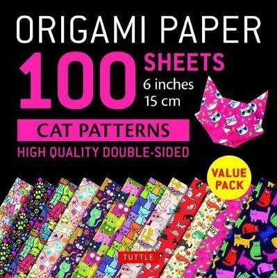 Origami Paper 100 Sheets Cat Patterns 6 (15 Cm) - Tuttle ...
