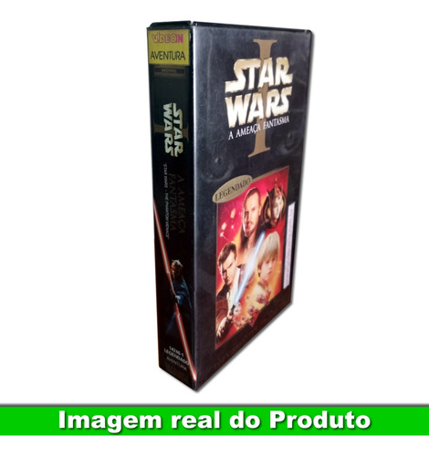 Filme Star Wars A Ameaça Fantasma Vhs The Phantom Menace (Usado)