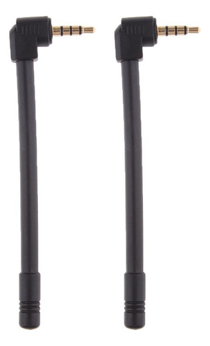 Cv 2x Conector Fm De 3,5 Mm Para Radio De Sonido Para Móvil