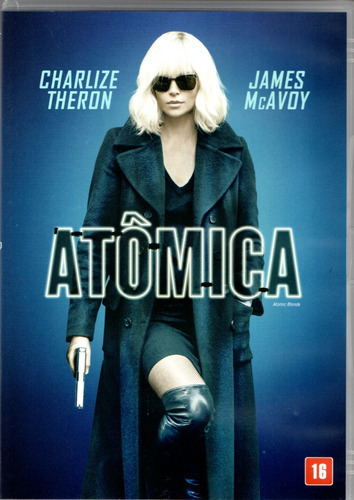 Dvd Filme Atômica - Dublado