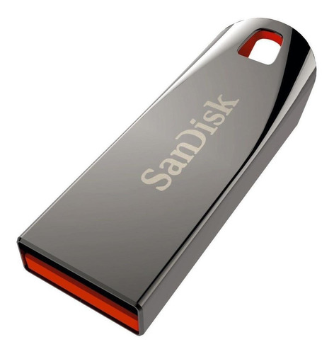Imagen 1 de 1 de Memoria USB SanDisk Cruzer Force 16GB 2.0 plateado