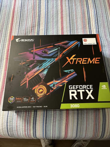 Aorus Nvidia Geforce Rtx 3080 Master 10g Graphics Card Sdrr