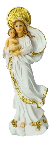 Bendita María Y El Niño Jesús Cristo Figura Decorativa