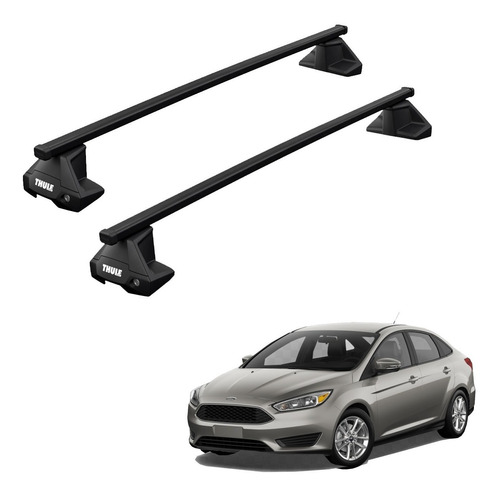 Rack Bagageiro Thule Evo Ford Focus Sedan 2013 Á 2019