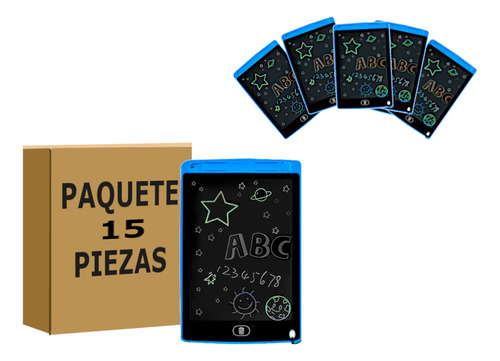 Tableta Lcd Dibujo Escritura Pizarra Magica Lapiz 28 Piezas