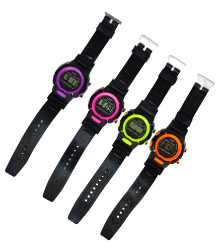 10 Pzs Reloj  Digital Colores Niños Regalo Mayoreo 