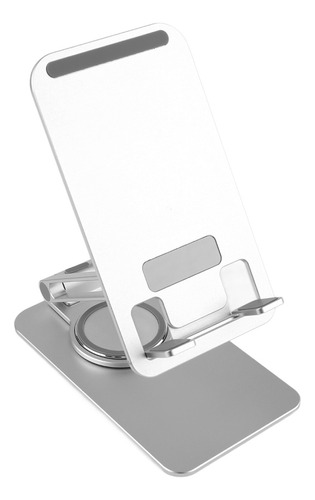 Aluminio Soporte Base Para Tableta Y Celulares Rotación 360°