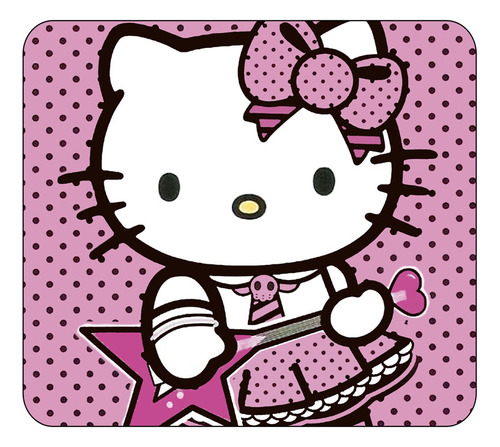 Mouse Pad Hello Kitty Diseño Rosa Nenas Chicas Regalo 964