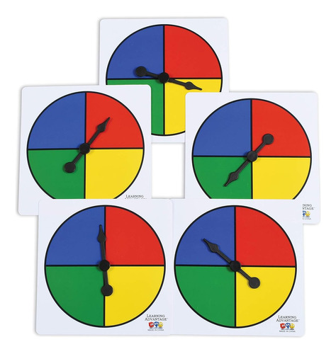Ventaja De Aprendizaje De Cuatro Colores Spinners - Conjunto