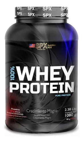 Spx Nutrition Max 100% Whey Protein Proteína En Pot De 1.08k
