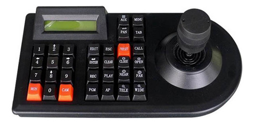 Teclado 3d Joystick Ptz De 9 V Cc Para Cámara Cctv Con Contr