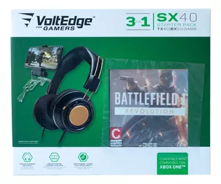 Voledge Sx40 3 En 1 Battlefield Revolution Audifono Xbox One