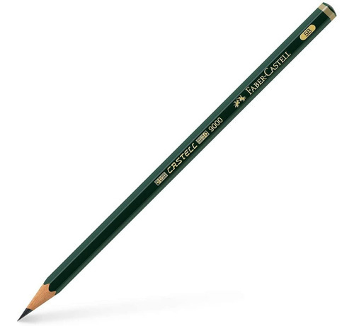 Lapiz Negro Grafito Faber Castell Goldfaber 9000 5b