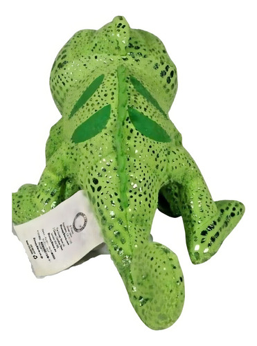 Pelúcia Camaleão Pascal Enrolados Rapunzel Disney Cor Verde