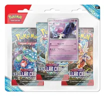 Comprar Pokemon Tcg Stellar Crown 3-pack Blister - Tinkaton Español