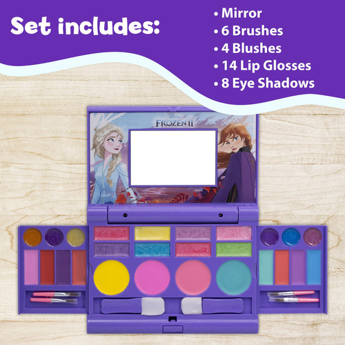Set Cosmético Compacto Townley Girl Disney Frozen Elsa Anna