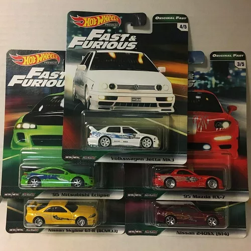 Hot Wheels Velozes e Furiosos 2019 Kit c/ 6 Carrinhos Mattel