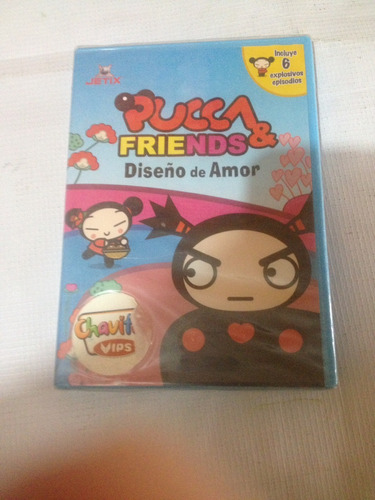 Pucca & Friends Diseño De Amor Película Dvd Cerrado Original