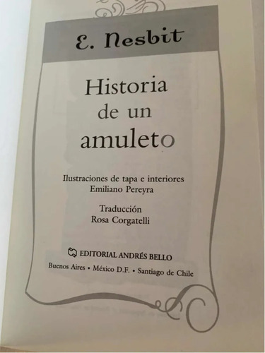 Imagen 2 de 7 de Historia De Un Amuleto / E. Nesbit
