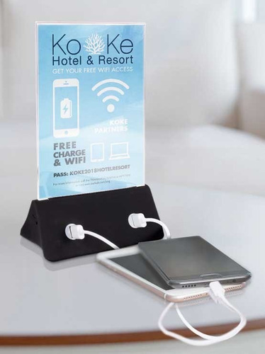 Powerbank Con 4 Entradas + Porta Menú