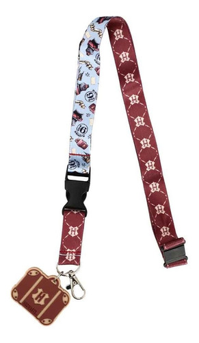 Imagen 2 de 6 de Harry Potter Hogwarts Express Set Pin Portagafete Lanyard