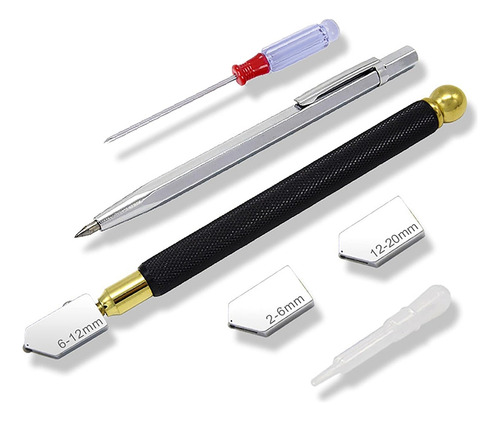 Cuchillo De Corte De Vidrio De 2 Mm A 20 Mm, Cuchillo De Cor