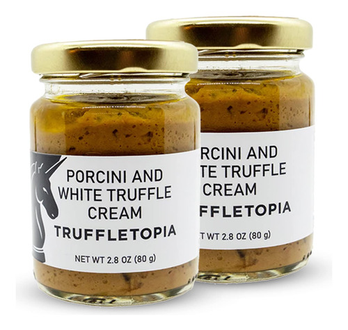 Truffletopia | Crema De Trufa Blanca Y Porcini | Uso De Truf