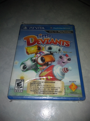 Playstation Ps Vita Video Game Little Deviants Nuevo Sellado