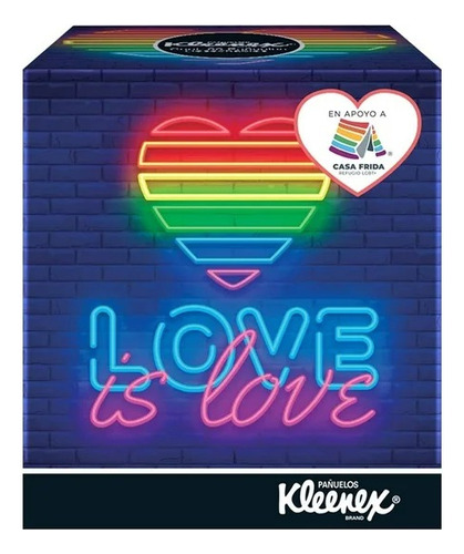 Pañuelos Desechables Kleenex Selection Pride 90 Pzas
