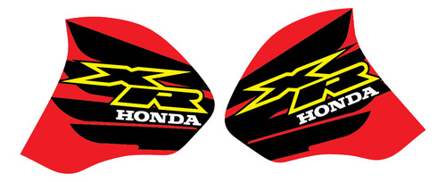 Calcomanias Stickers,honda Xr 250 2006 Tanque Rojo
