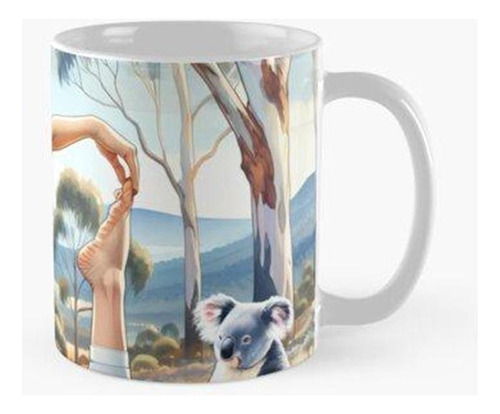 Taza Estiramiento Del Compañero Koala Calidad Premium