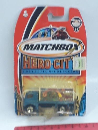 Matchbox Hero City N° 56 Camión Publicitario Blister 1/64