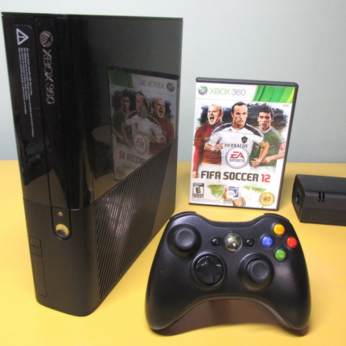 Imagem 1 de 6 de Xbox 360 Completo Com Jogo | Videogame Original De Fábrica