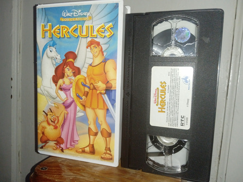Hércules Película Vhs Walt Disney En Español Latino (Usado)
