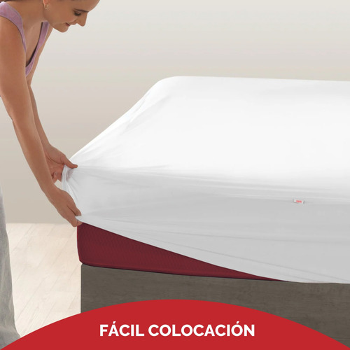 Cubre Colchón Impermeable Funda Protectora De 2 Plazas 2 Plazas