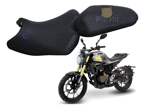 Malla Mesh Protector Cubreasiento Mb Motos Sf501 250r