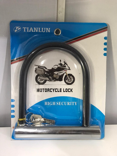 Imagen 2 de 4 de Candado Moto/bicicleta Anti Robo Cod.10244
