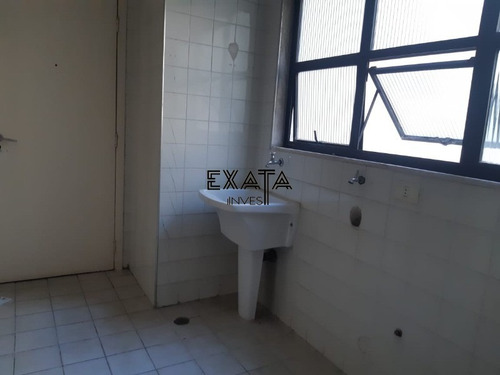 Imagem 10 de 12 de Apartamento Com Living Para Três Ambientes, Home Theater, Sala De Jantar, Copa E Varanda, Cozinha Com Armários, Lavabo E Dependência De Funcionária. 03 Dormitórios Sendo 1 Suítes C - Ap00845 - 699004